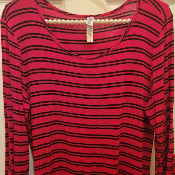 Loose fit plus size long sleeve top - Picture 4 of 6
